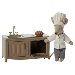 MAILEG Retro kuchyňka pro myšky S23 - light brown