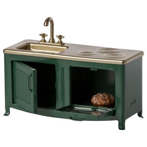MAILEG Retro kuchyňka pro myšky S23 - dark green