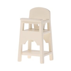 MAILEG Jídelní židlička - off white S24