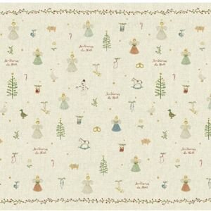 MAILEG Vánoční dárkový papír - Ambience de noel - 10 m