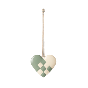 MAILEG Kovová ozdoba Heart - mint S24