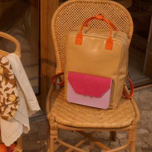 THE STICKY SIS CLUB Batoh - affogato beige + sunset lilac + positano