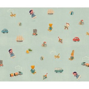 MAILEG Dárkový papír - Toys - 10 m