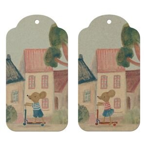 MAILEG Jmenovky na dárky - Mouse 12pcs