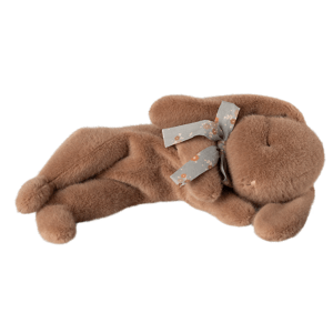 MAILEG Spící hebký králíček - small Soft brown S25