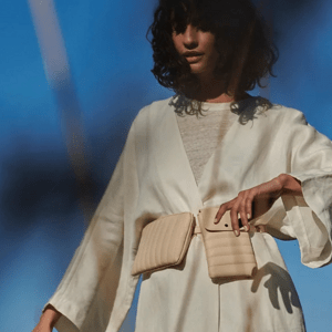 MONK & ANNA Yuki belt bag - milk