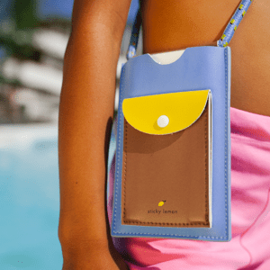 STICKY LEMON Taštička na mobil XL - Better together - olympic pool