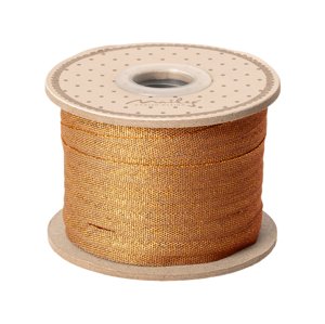 MAILEG Dárková stuha 25 m - Orche/gold