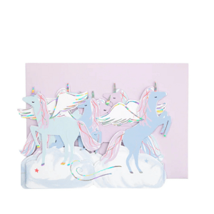 MERI MERI Narozeninové přáníčko Pegasus