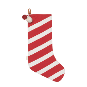 FABELAB Vánoční ponožka - holly red