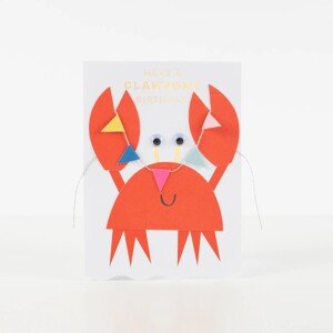MERI MERI Přáníčko - Crab