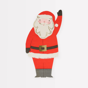 MERI MERI Sada ubrousků - Jolly Christmas Santa
