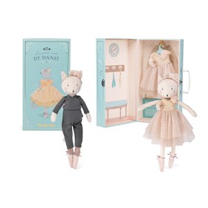 MOULIN ROTY Kufřík s garderóbou a kočičí baletkou