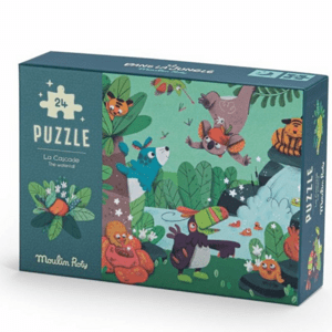 MOULIN ROTY Puzzle svítící ve tmě Vodopád - 24 pcs