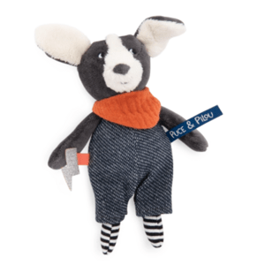 MOULIN ROTY Malý pejsek - červený Puce & Pilou