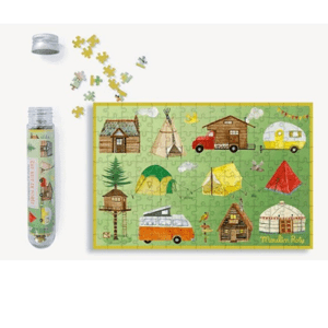 MOULIN ROTY Mini puzzle Kempování - 150 pcs