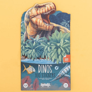 LONDJI Snímatelné samolepky - Sticker Dinos
