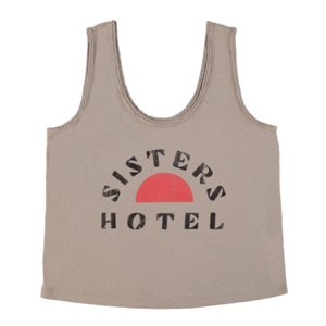 SISTERS DEPARTMENT Dámský top - Grey / sisters hotel Velikost: L
