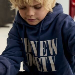 THE NEW SOCIETY Mikina Mica Infinite Navy Infinite Navy Velikost: 3y