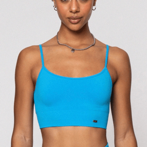 BELIEVE ATHLETICS Sportovní podprsenka Joy - Malibu Blue Velikost: M