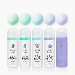 BILOU Sprchové pěny Set 5 kusů - Dreamy Rainbow 250ml