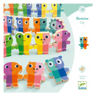 DJECO Dřevěné domino 3D