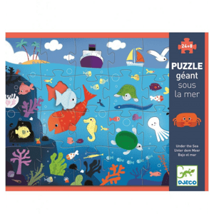 DJECO Velké puzzle Moře - 24 pcs