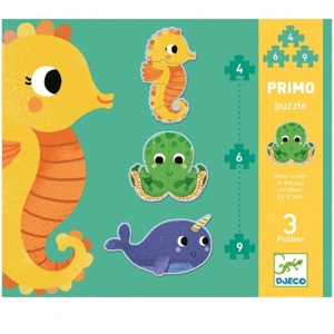 DJECO Puzzle pro nejmenší - Pod mořem