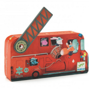 DJECO Puzzle Hasičské auto - 16 pcs