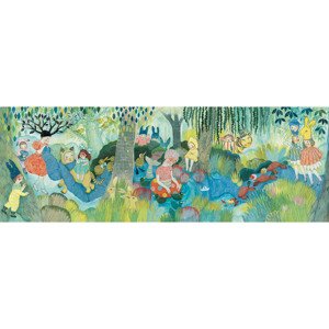 DJECO Puzzle Oslava na řece - 350 pcs
