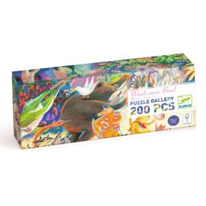 DJECO Puzzle Lesní kapela - 200 pcs