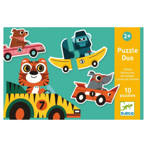 DJECO Duo puzzle Závodní auta
