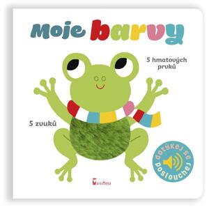 EUROMEDIA GROUP Moje barvy - Dotykové a zvukové leporelo