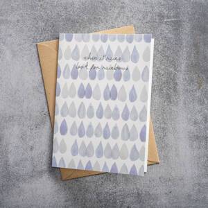 A BEAUTIFUL STORY Přáníčko - Raindrops