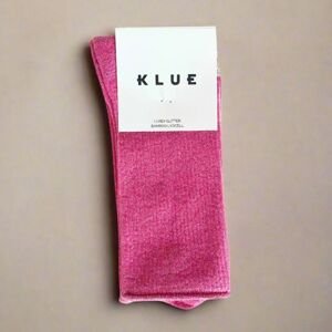 KLUE Glitter Třpytivé ponožky Fuchsia |36-40