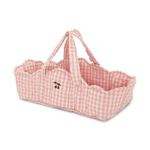 KONGES SLOJD Nosítko na panenky - PINK CHECK