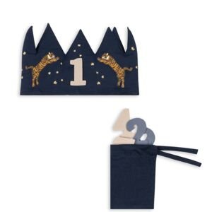 KONGES SLOJD Narozeninová korunka  GLITTER TIGER
