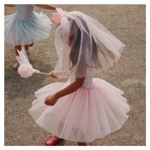 KONGES SLOJD Kostým princezny - CLOUD PINK Velikost: 5-6y
