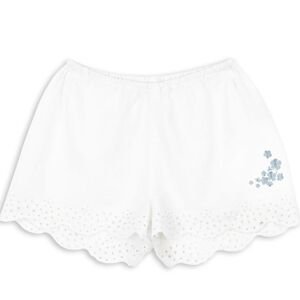 KONGES SLOJD x RHW Kraťasy FIORI - OPTIC WHITE Velikost: 4y