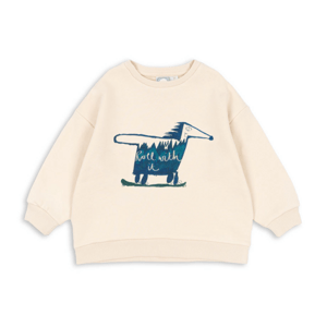 KONGES SLOJD x RHW Mikina ROLLER - SUMMER SAND Velikost: 5-6y