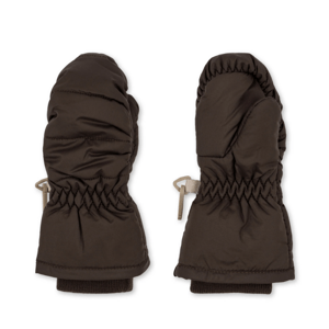 KONGES SLOJD Sněhové rukavičky - Chocolate brown Velikost: 12-18m