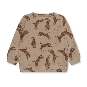 KONGES SLOJD Mikina - Itty / TIGER SAND Velikost: 2y