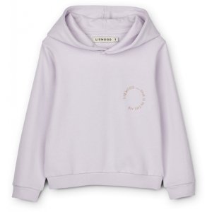 LIEWOOD Mikina s kapucí Hildur - Light lavender Velikost: 3y