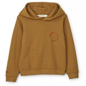 LIEWOOD Mikina s kapucí Hildur - Golden caramel Velikost: 5y