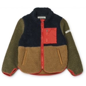 LIEWOOD Bundička Nolan - Colour block: Mignight Navy/Multi Mix Velikost: 11Y