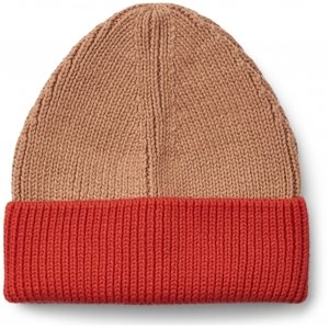 LIEWOOD Čepice Ezra - Apple red/tuscany rose mix Velikost: 9-10Y