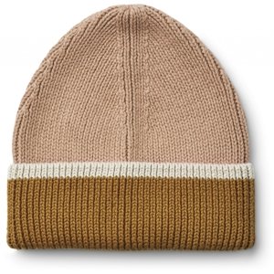 LIEWOOD Čepice Ezra - Dark rose/Sandy Golden caramel Velikost: 9-10Y