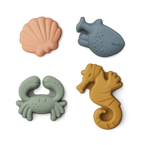 LIEWOOD Formy na písek Gill - Sea creature / Sandy