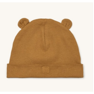 LIEWOOD Čepice Renna - Golden caramel Velikost: 9-12m