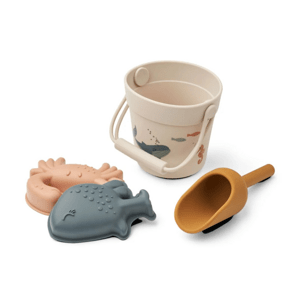 LIEWOOD Mini plážový set na písek Kit - Sea creature / Sandy